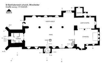 St Bartholomew's floor plan