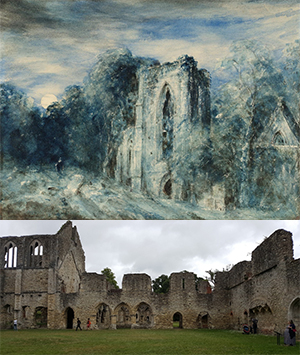 Views of Netley Abbey