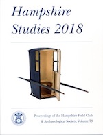 Vol 73, 2018, Hampshire Studies - front cover
